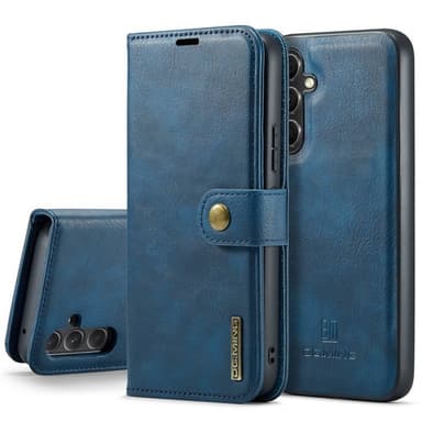 Mobil lommebok DG-Ming 2i1 Samsung Galaxy A35 - Blå