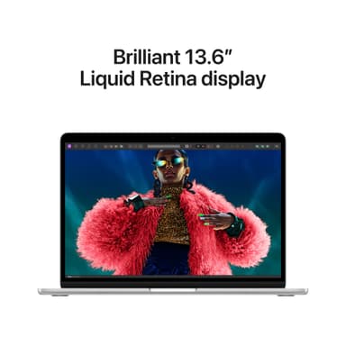 MacBook Air 13 M3 10C GPU/24/512GB (sølv)