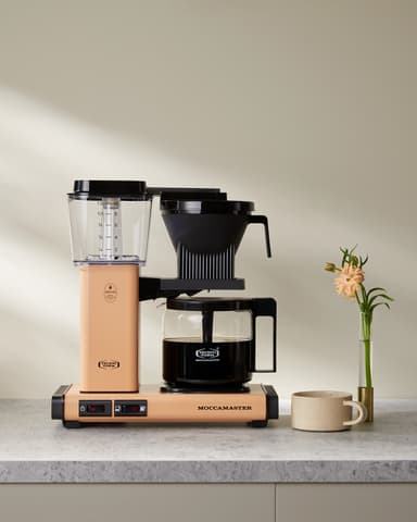 Moccamaster Kaffetrakter (Apricot)
