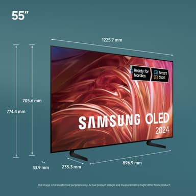 Samsung 55" S85D 4K OLED Smart-TV (2024)