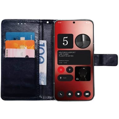 Lommebokdeksel 3-kort Nothing Phone 2a - Mørkeblå