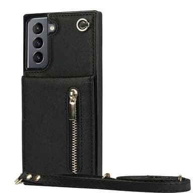 Zipper halskjede deksel Samsung Galaxy S24 Plus - Svart
