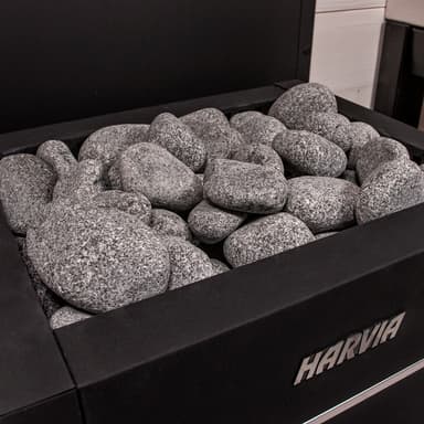 Badstustein Harvia runde, små 15kg