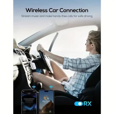 NÖRDIC Bluetooth 5.4-sender og mottaker for fly og TV, opptil 2 enheter, støtte for aptX LL, aptX Adaptive, aptX HD