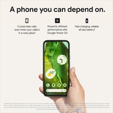 Google Pixel 8a 5G smarttelefon 8/256GB (Obsidian)