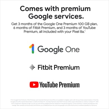 Google Pixel 8a 5G smarttelefon 8/128GB (Obsidian)