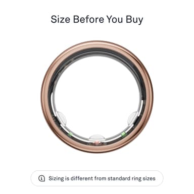 Oura Ring Gen3 Horizon smartring størrelse 10 (roseGold)