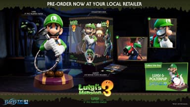 First 4 Figures Luigi’s Mansion 3 actionfigur (Standard utgave)