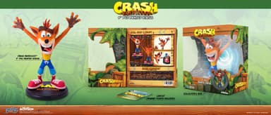 First 4 Figures Crash Bandicoot actionfigur (Standard Edition)