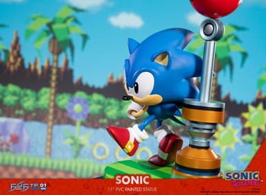 First 4 figurs Sega actionfigur (Sonic the Hedgehog)