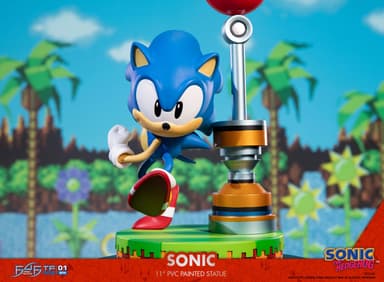 First 4 figurs Sega actionfigur (Sonic the Hedgehog)