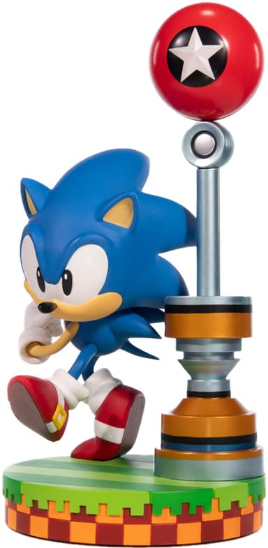 First 4 figurs Sega actionfigur (Sonic the Hedgehog)
