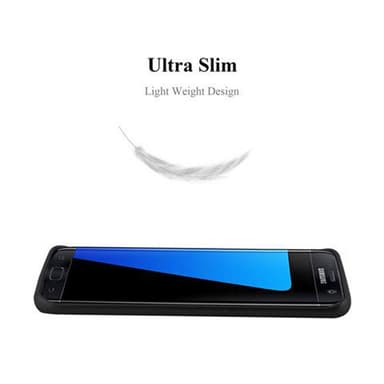 Deksel Samsung Galaxy S7 EDGE Case Cover (svart)