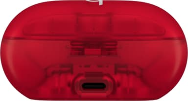 Beats Solo Buds helt trådløse in-ear hodetelefoner (gjennomsiktig rød)