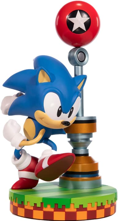 First 4 figurs Sega actionfigur (Sonic the Hedgehog)