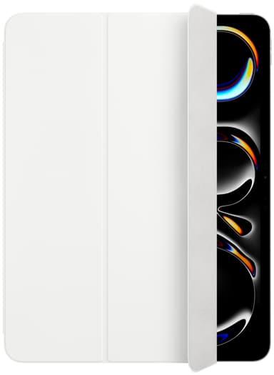 iPad Pro M4 13" (2024) Smart Folio deksel (hvit)