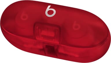 Beats Solo Buds helt trådløse in-ear hodetelefoner (gjennomsiktig rød)