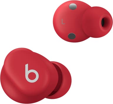 Beats Solo Buds helt trådløse in-ear hodetelefoner (gjennomsiktig rød)