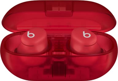 Beats Solo Buds helt trådløse in-ear hodetelefoner (gjennomsiktig rød)