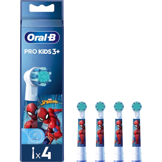 Oral-B Kids Spiderman tannbørstehoder 805374 (4-pakning)