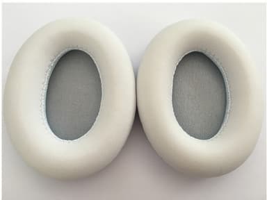 1 par øreputer i PU-proteinskinn for Beats Studio 1.0 Hvit