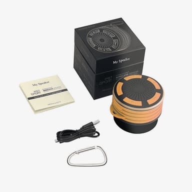 Sykkelhøyttalere Bluetooth vanntette og støvtette Mini utendørs høyttalere Flerfarget