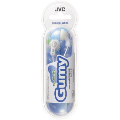 Hodetelefon F14 Gumy In-Ear Hvit