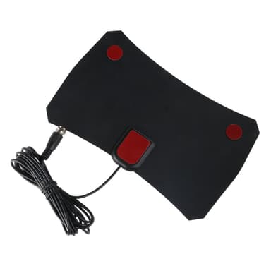 Innendørs antenne for full HDTV-mottak 25 dB - svart 14x22cm