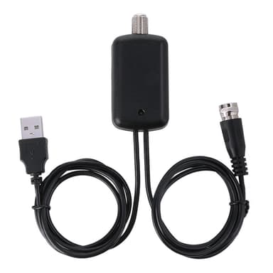 Innendørs antenne for full HDTV-mottak 25 dB - svart 14x22cm