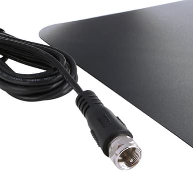 Innendørs antenne for full HDTV-mottak 25 dB - svart 14x22cm