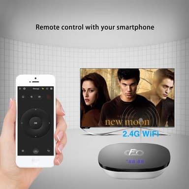 4K Android 8.1 Smart TV boks 2GB + 16GB