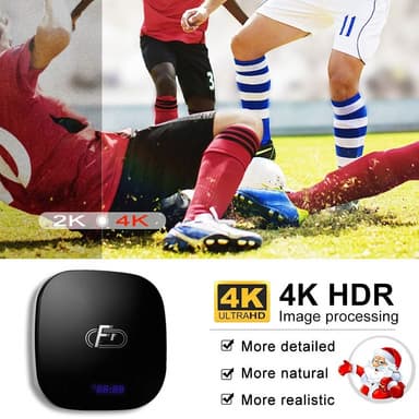 4K Android 8.1 Smart TV boks 2GB + 16GB