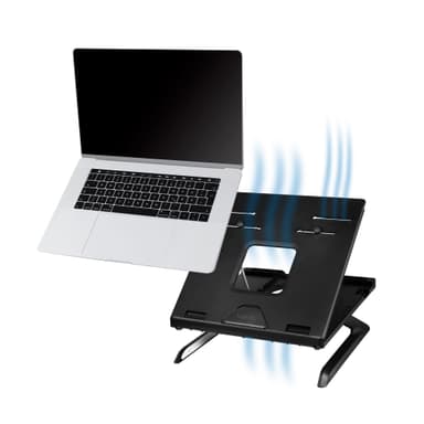 Sammenleggbart laptopstativ og høydejusterbart Sv