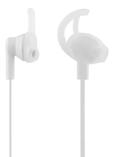 E120 Stayinear headset 1button remote 3.5mm mic white
