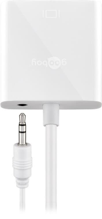 HDMI™/VGA-adapter, nikkelbelagt