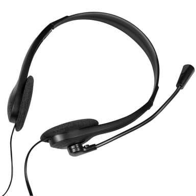 PC-headset Stereo med mikrofon 1x3,5mm-kontakt