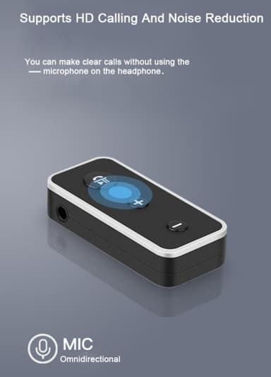 Bluetooth 5.0 mottaker / Aux biladapter
