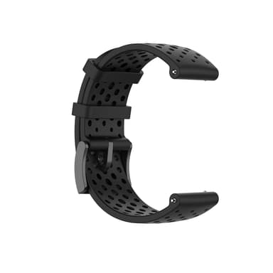 Reim til Suunto 7/9/9Baro/D5/Spartan/Fossil Nate/Q i svart silikon S