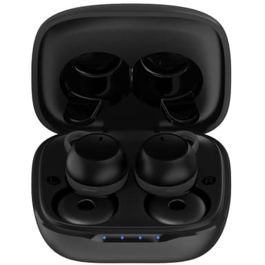 Ambient True Wireless Bluetooth-hodesett med åpent øre, svart