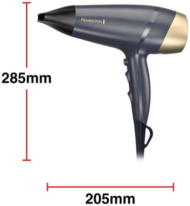 Remington Sapphire Luxe hårføner D5805 (blå og gull)