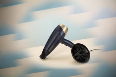 Remington Sapphire Luxe hårføner D5805 (blå og gull)
