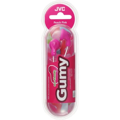 Hodetelefon F14 Gumy In-Ear Rosa