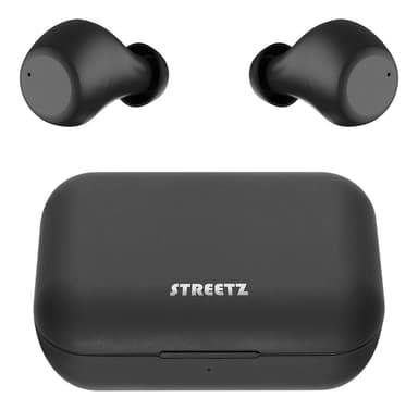 T210 TWS in-ear earbuds with charging case, TWS, black