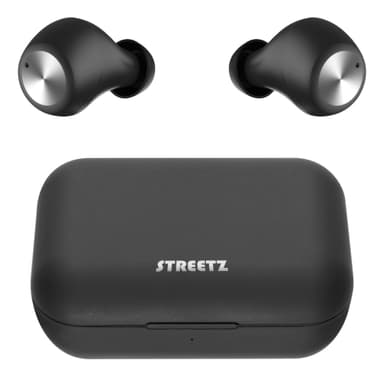 T210 TWS in-ear earbuds with charging case, TWS, black