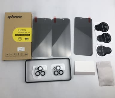 Personvernskjermbeskytter i herdet glass iPhone 13 Pro max