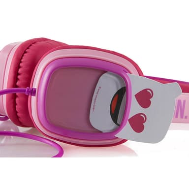 EMOJI Hodetelefon Flip'N'Switch Junior On-Ear Rosa 85dB