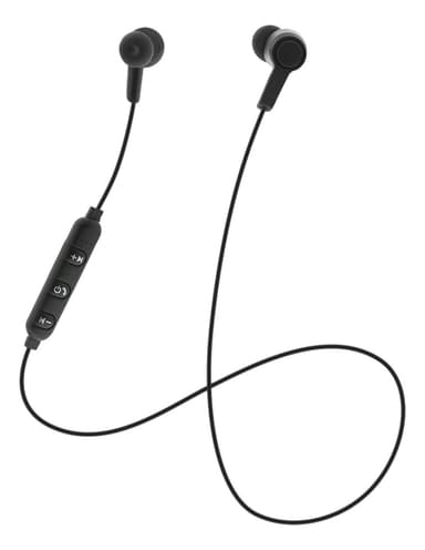 BT110 In-ear BT headphones with mic, control buttons, black