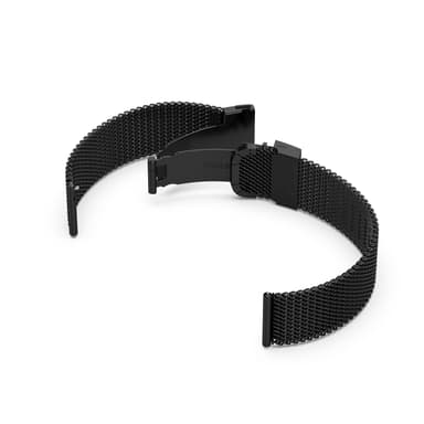 Garmin VivoActive 3 / Move / Forerunner (20 mm) armbånd Rustfritt stål Svart