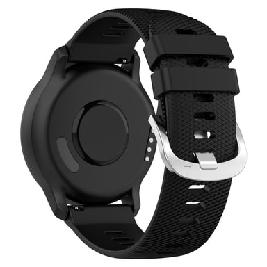 Niboow Bracelet Pour Garmin Forerunner 265/255/255 Music Et Vivoactive 4/Venu 2/Active - Nylon Noir