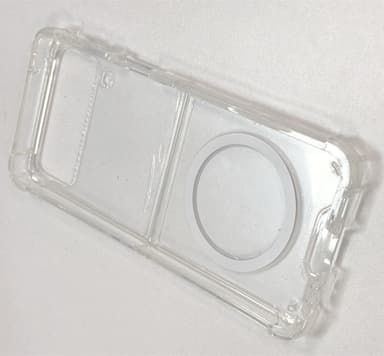 Mobiltelefondeksel støtte for trådløs lading Gjennomsiktig Samsung Galaxy Z Flip 3